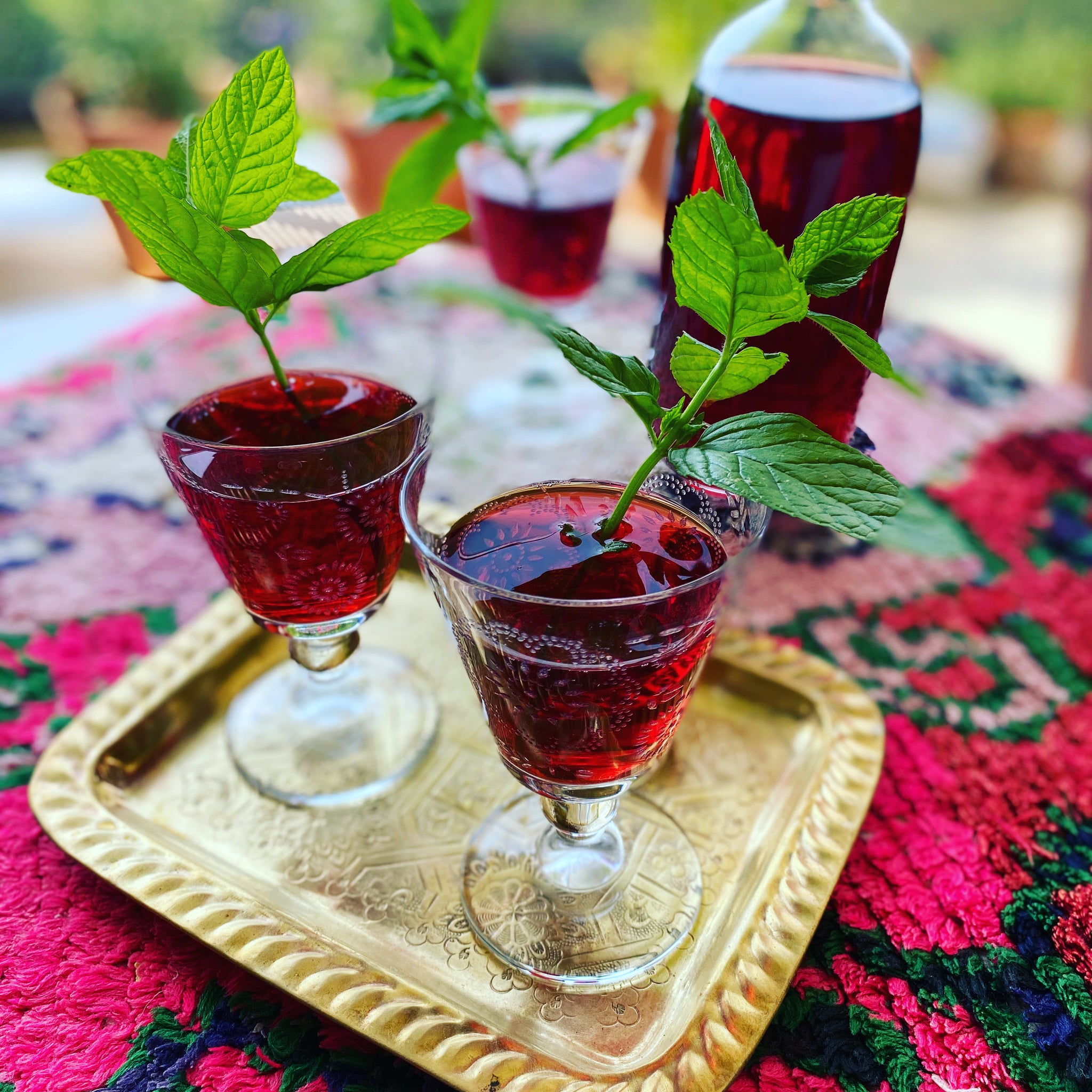 Mocktail Hibiscus Menthe