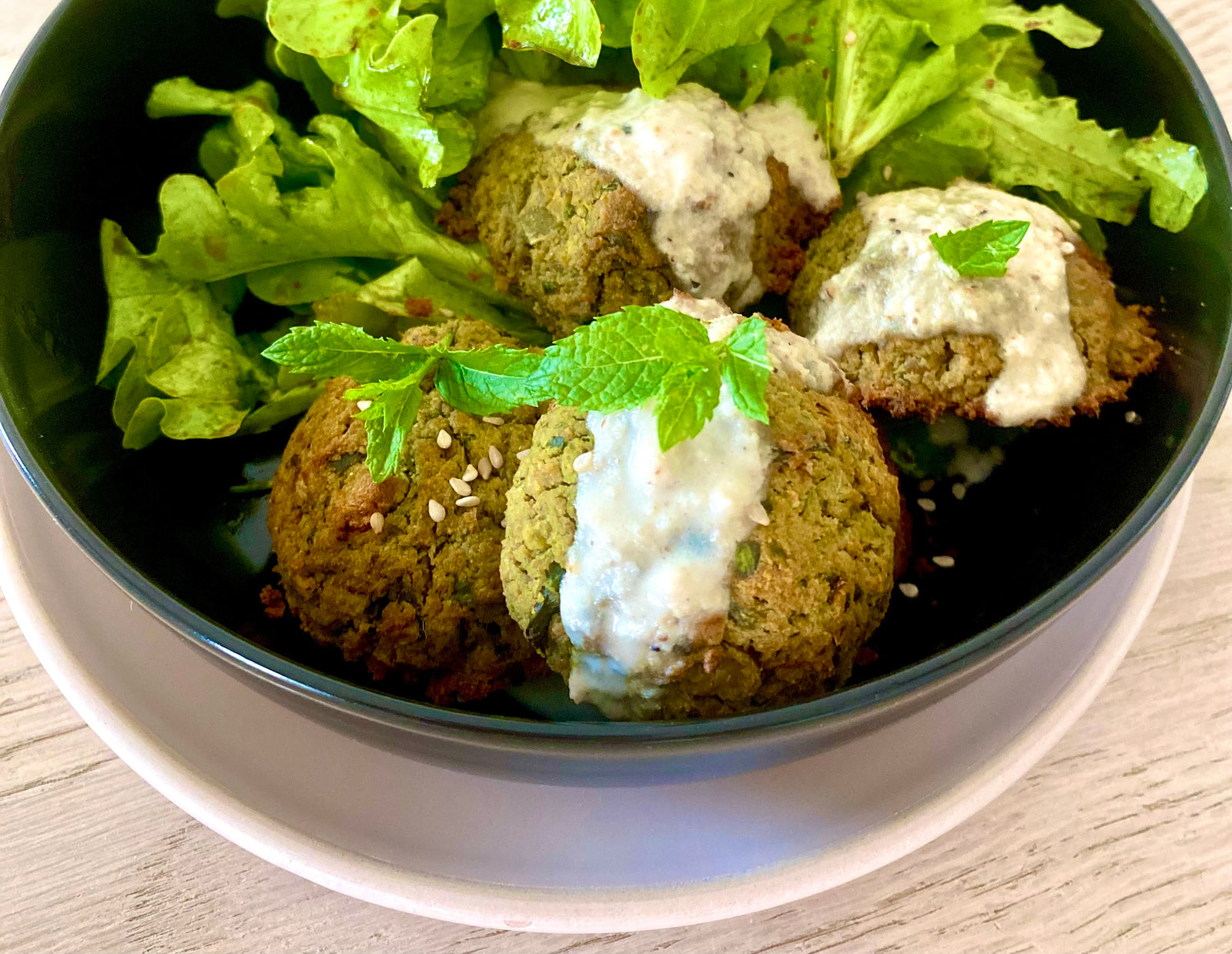 Falafels à la menthe