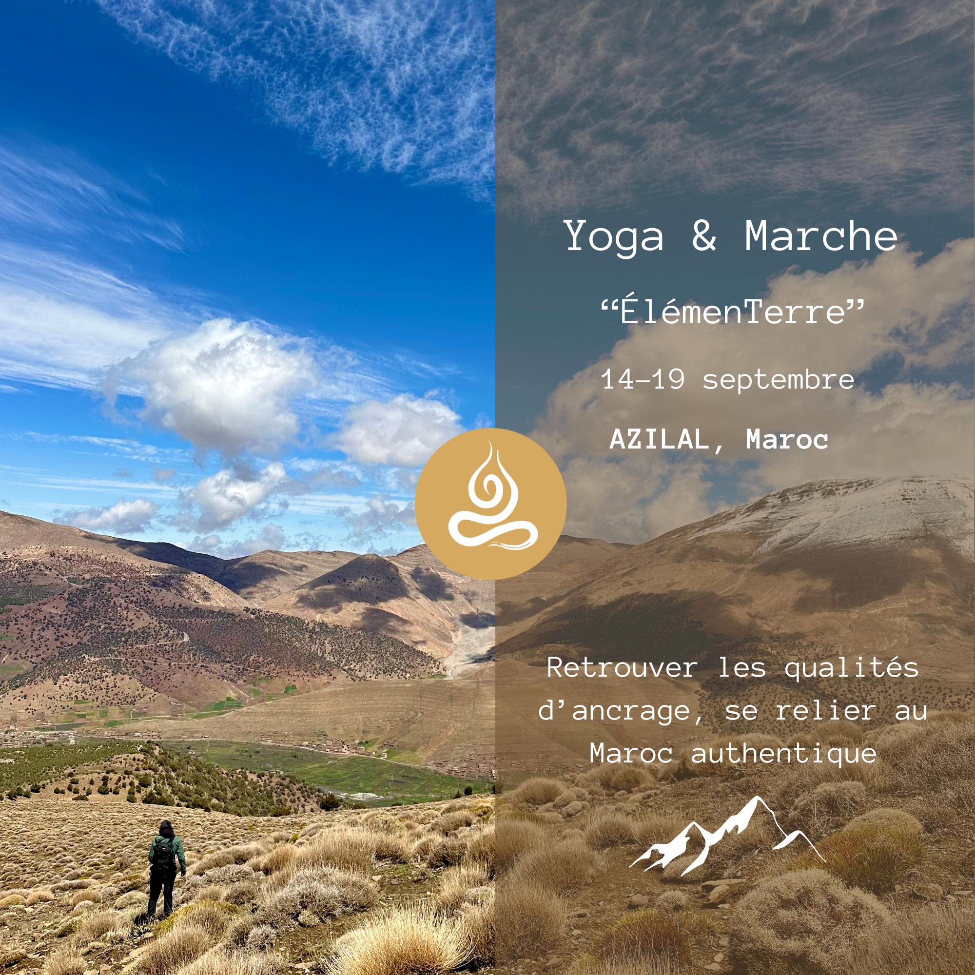 RETRAITE Atlas, Maroc (Septembre)