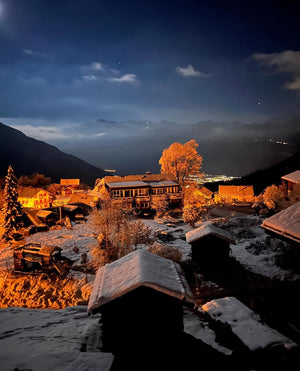 RETRAITE Salvan, Suisse (Décembre)