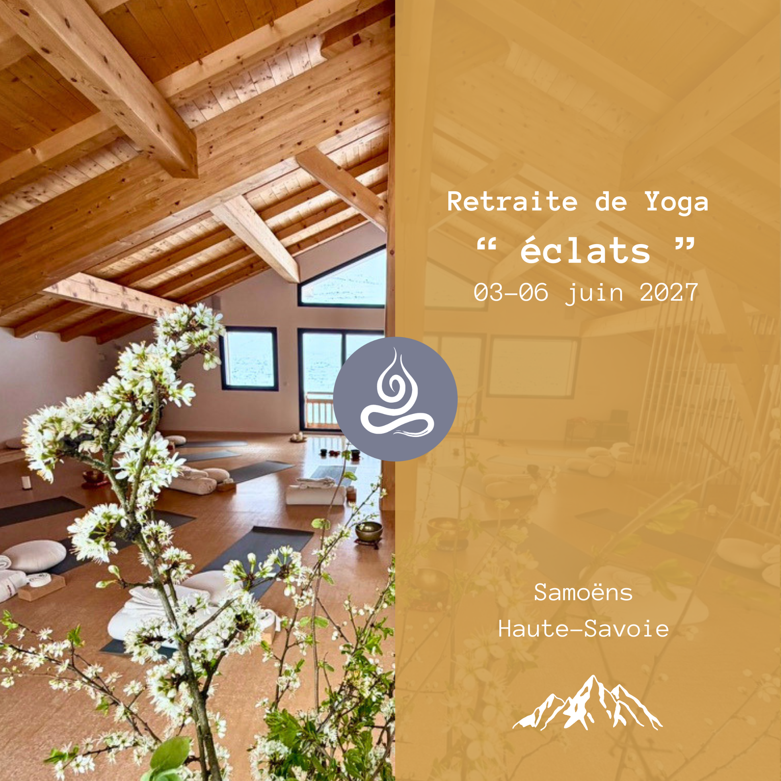 RETRAITE Yoga "Éclats"  (Juin)