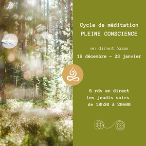 MÉDITATION peine conscience