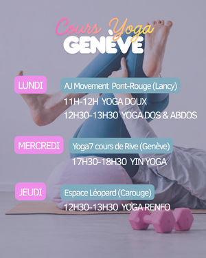 COURS à Genève